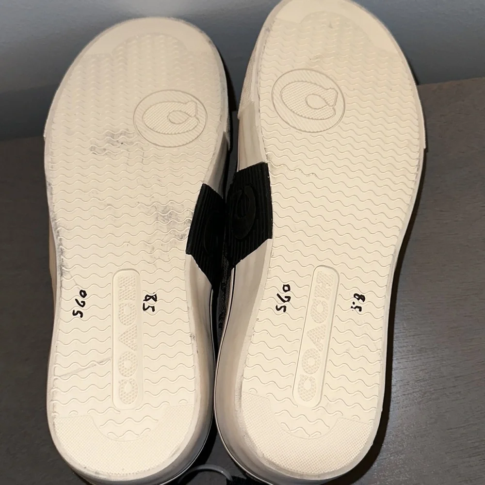 Coach Jacquard Slip-on Skate Shoes NWOB Men's 8.5